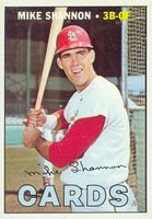 1967 Topps #605 Mike Shannon Baseball Card