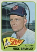 1965 Topps #523 Mike Brumley Short print Baseball Card