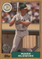2022 Topps 1987 Topps Baseball Relics #87RMMC Mark McGwire Baseball Card