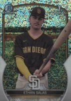 2023 Bowman Chrome Prospects #BCP171 Ethan Salas Speckle Refractor Baseball Card