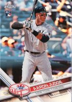 2017 Topps Chrome Update #HMT50 Aaron Judge Refractor Baseball Card
