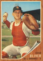 1962 Topps #561 Gene Oliver Short print Baseball Card