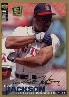 1995 Collector's Choice SE #36 Bo Jackson Gold Signature Baseball Card