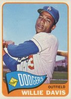 1965 Topps #435 Willie Davis Baseball Card