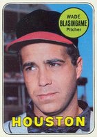 1969 Topps #308 Wade Blasingame Baseball Card