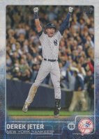 2015 Topps #1 Derek Jeter Two Hands Up Baseball Card