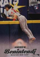 2017 Stadium Club #149 Andrew Benintendi Outfield Wall Baseball Card