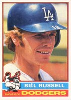 1976 Topps #22 Bill Russell Baseball Card