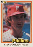 1981 Donruss #33 Steve Carlton Baseball Card
