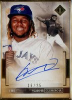 2020 Topps Transcendent Collection Autographs #VGJ Vladimir Guerrero Jr. Baseball Card