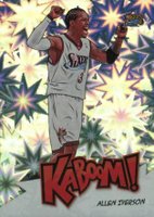 2020 Panini Crown Royale Kaboom! #17 Allen Iverson Basketball Card