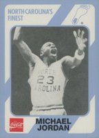 1989 Collegiate Collection North Carolina #65 Michael Jordan Basketball Card