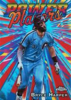 2025 Topps Chrome Power Players #PP6 Bryce Harper Baseball Card