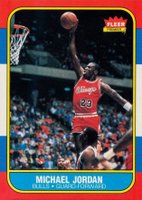 1986 Fleer #57 Michael Jordan Basketball Card