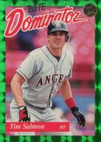 1993 Donruss Elite Dominator #7 Tim Salmon Baseball Card