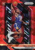 2018 Panini Prizm #289 Mikal Bridges Red Ice Basketball Card