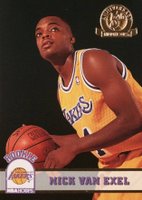1993 Hoops #356 Nick Van Exel 5th Anniversary Basketball Card