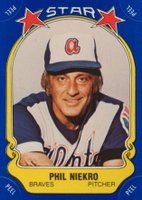 1981 Fleer Star Stickers #23 Phil Niekro Baseball Card