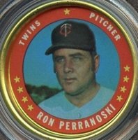 1971 Topps Coins #104 Ron Perranoski Baseball Card