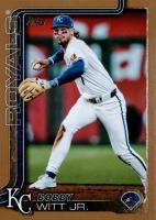 2025 Topps #100 Bobby Witt Jr. Gold Baseball Card