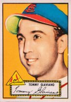 1952 Topps #56 Tommy Glaviano Red Back Baseball Card