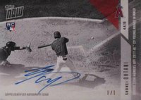 2018 Topps Now  #36BW-A Shohei Ohtani Autograph-Black & White 1/1 Baseball Card