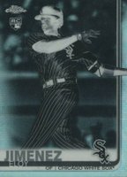 2019 Topps Chrome #202 Eloy Jimenez Negative Refractor Baseball Card