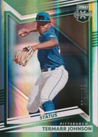 2022 Panini Elite Extra Edition #4 Termarr Johnson Status-Green Baseball Card