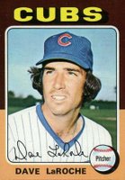1975 Topps Mini #258 Dave LaRoche Baseball Card