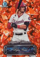 2024 Bowman Sapphire Edition Sapphire Selections #BSS1 Dylan Crews Orange Baseball Card