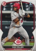 2023 Bowman Paper Prospects #BP125 Cam Collier Baseball Card