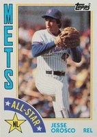 1984 Topps #396 Jesse Orosco Baseball Card