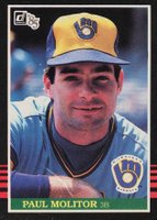 1985 Donruss #359 Paul Molitor Baseball Card