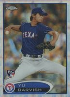 2012 Topps Chrome #151 YU Darvish Arm Back-Xfractor Baseball Card