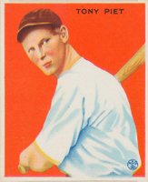 1933 Goudey #228 Tony Piet Baseball Card