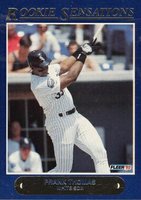 1992 Fleer Rookie Sensations #1 Frank Thomas Baseball Card