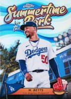 2024 Topps Chrome Summertime in the Park #1 Mookie Betts Baseball Card