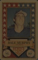 1983 Perma-Graphics All-Star Credit Cards # Dale Murphy Gold Baseball Card