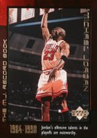 1999 Upper Deck Michael Jordan Career Collection #52 Michael Jordan The M.J. Record Book Basketball Card