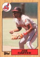 1987 Topps Tiffany #220 Joe Carter Baseball Card