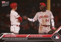 2023 Topps Now #750 Elly de La Cruz/Shohei Ohtani Baseball Card