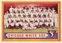 1957 Topps #329 Chicago White Sox Baseball Card