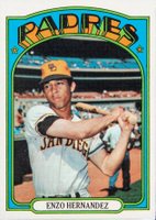 1972 Topps #7 Enzo Hernandez Baseball Card