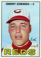 1967 Topps #202 Johnny Edwards Baseball Card