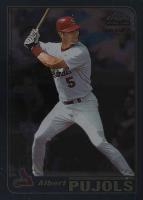 2001 Topps Chrome #596 Albert Pujols Baseball Card