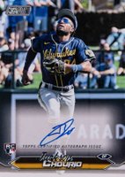 2024 Topps Stadium Club Base Autographs #SCBAJCH Jackson Chourio Baseball Card