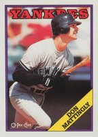 1988 O-Pee-Chee #300 Don Mattingly Baseball Card