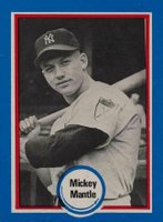 1976 Shakey's Pizza Hall of Fame #145 Mickey Mantle Baseball Card