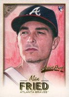 2018 Topps Gallery #20 Max Fried Artist Proof Baseball Card