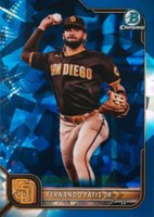 2022 Bowman Chrome Sapphire Edition #83 Fernando Tatis Jr. Baseball Card
